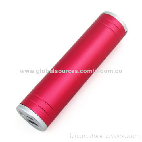 2,600mAh Portable Mini External Accessories Chargers for iPhone, with LED FlashlightNew